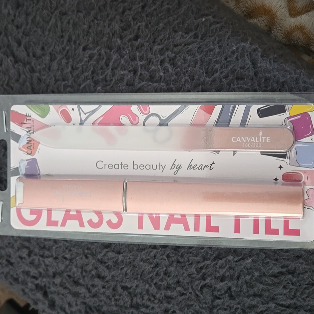 CANVALITE Glass Nail File Set in Pink - Picture 3 of 3
